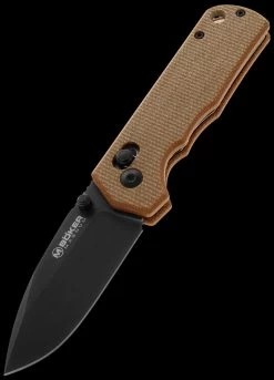 Magnum Rockstub Micarta Folding Knife -Outdoor Products Sale 01SC710 23408.1692804752