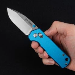 Magnum Rockstub Blue Elox Folding Knife -Outdoor Products Sale 01SC711.1 30218.1693830650