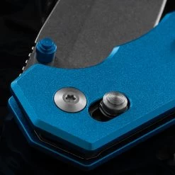 Magnum Rockstub Blue Elox Folding Knife -Outdoor Products Sale 01SC711.2 61403.1693830650