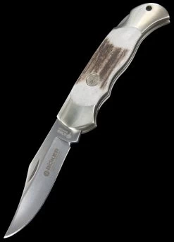 Boker Boy Scout Hirschhorn Folding Knife -Outdoor Products Sale 112403 99225.1593080335