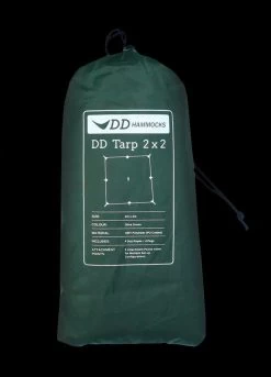 DD Hammocks Tarp 2x2 Olive Green -Outdoor Products Sale 2x2tarpdet3 07809.1662044753.1280.1280 15088.1662044876