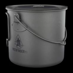 Pathfinder Titanium Bush Pot 1,100ml -Outdoor Products Sale 31b 8 99747.1624536876