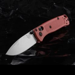 Benchmade 533-04 Mini Bugout Mesa Red Folding Knife -Outdoor Products Sale BM533 04.3 42973.1691486942