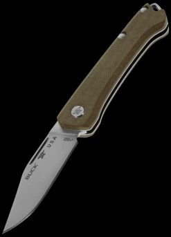 Buck Saunter Folder Clip Point Folding Knife -Outdoor Products Sale BU250GRS1.1 29286.1692977922