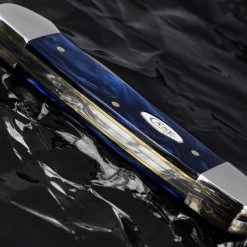 Case Canoe Blue Pearl Kirinite Folding Knife -Outdoor Products Sale CA23447.3 25632.1694519717.1280.1280 84961.1694527413