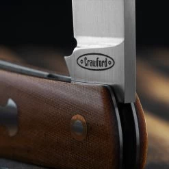 Chris Crawford Custom EDC-B Slipjoint Brown -Outdoor Products Sale CUS BS23 24det2 70263.1687955342.1280.1280 48937.1687963502