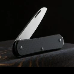 Fox Vulpis 1 Carbon Fibre Penknife -Outdoor Products Sale FOX FX VP130CFdet4 96270.1686577598