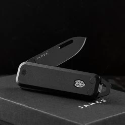 James Brand "The Elko" Aluminium Black -Outdoor Products Sale JB KN117100 00.1.2 49338.1652185222