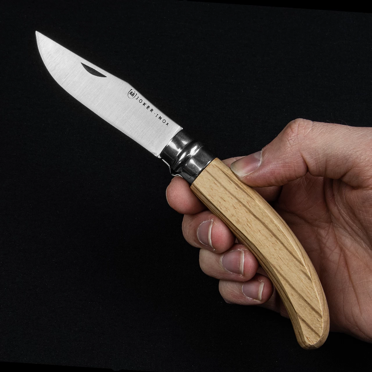 Joker NE21 Holm Oak Wood Folding Knife 5 Joker NE21 Holm Oak Wood Folding Knife - Image 3
