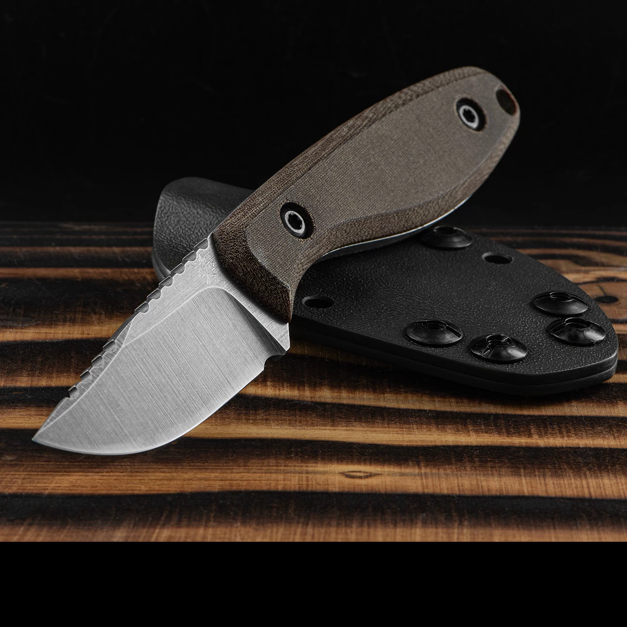 JWK Small Meridian Field Knife - Brown 7 JWK Small Meridian Field Knife - Brown - Image 5