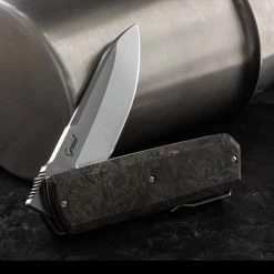 Maserin Silver 410 Fat Carbon "Gold Dark Matter" Folding Knife -Outdoor Products Sale MAS410 G.2 13730.1688743291.1280.1280 80208.1689085522