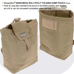 Maxpedition Mega Rollypoly Dump Pouch -Outdoor Products Sale MAXP 209det2 39773.1662129456