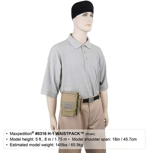 Maxpedition H-1 Waistpack 4 Maxpedition H-1 Waistpack - Image 2
