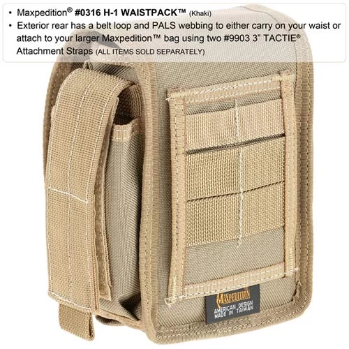 Maxpedition H-1 Waistpack 6 Maxpedition H-1 Waistpack - Image 4
