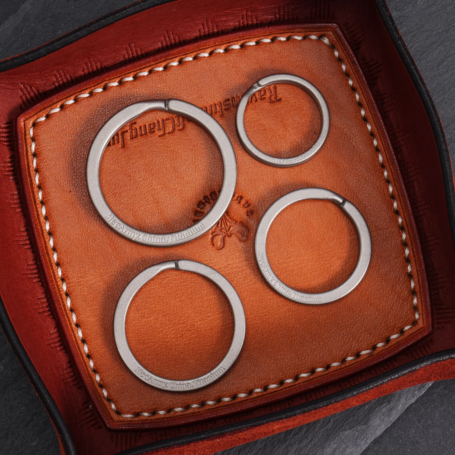 MecArmy CH11 Titanium Keyring 3 MecArmy CH11 Titanium Keyring