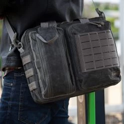 Magforce Recruit Briefcase Waxed Canvas -Outdoor Products Sale MF W0343 Boutdoor2 05025.1689852909.1280.1280 36652.1689945535