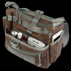 Magforce Gemini Sling Bag Waxed Canvas -Outdoor Products Sale MF W0498 BR.4 48392.1689693405.1280.1280 24118.1689945484
