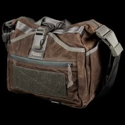 Magforce Gemini Sling Bag Waxed Canvas -Outdoor Products Sale MF W0498 BR 07382.1689693404.1280.1280 71820.1689945483