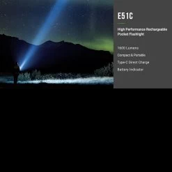 Nextorch E51C Rechargeable Pocket Flashlight -Outdoor Products Sale NEXTORCH E51C.6 91704.1688394089