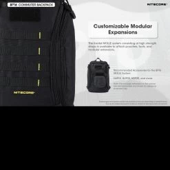 Nitecore BP16 Backpack 16 Nitecore BP16 Backpack -Outdoor Products Sale NITECORE BP16det11 70655.1642678725
