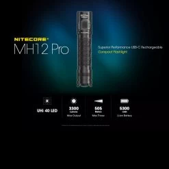 Nitecore MH12 Pro Flashlight 17 Nitecore MH12 Pro Flashlight -Outdoor Products Sale NITECORE MH12Pro.3 26858.1695394803.1280.1280 28201.1695654020