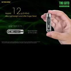 Nitecore TIKI GITD -Outdoor Products Sale NITECORE TIKI GITDdet3 64079.1648479026