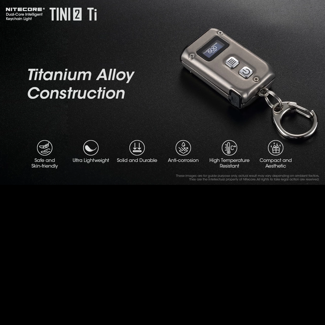 Nitecore TINI 2 Titanium 6 Nitecore TINI 2 Titanium - Image 4
