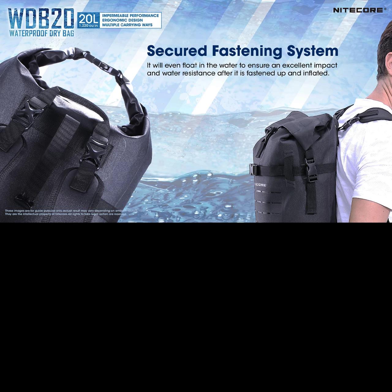 Nitecore Drybag WDB20 5 Nitecore Drybag WDB20 - Image 3