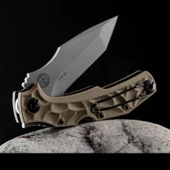Pohl Force Bravo Two Classic FDE Folding Knife -Outdoor Products Sale POHL 1079.4 84710.1690215750