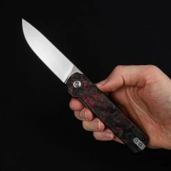QSP Lark Carbon Fibre Folding Knife -Outdoor Products Sale QS 144 D 98526.1687258481.1280.1280 82510.1687258557