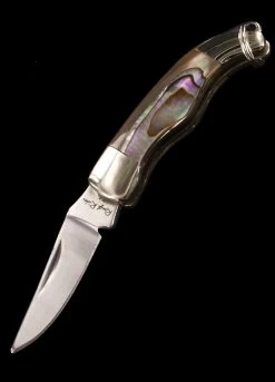 Rough Rider Miniature Abalone Folder 70mm