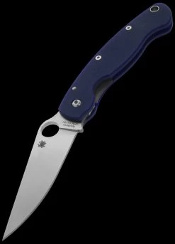 Spyderco Mili Model CPM S110V Folding Knife -Outdoor Products Sale SC36GPDBL 35811.1695656522.1280.1280 60455.1695724104