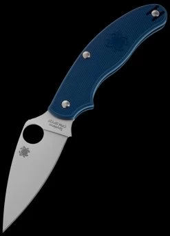 Spyderco UK Penknife Lightweight Dark Blue CPM SPY27 -Outdoor Products Sale SC94PCBL 32877.1694442612