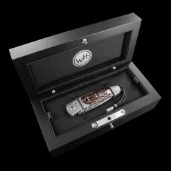 William Henry B05 Dark Fire Folding Knife -Outdoor Products Sale WH B05 DARKFIRE.1 22614.1686229113