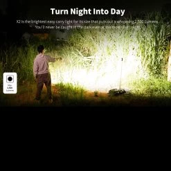Wuben X2 Flashlight -Outdoor Products Sale X2edet4 91232.1681302621