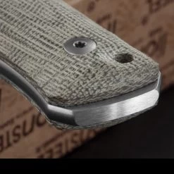 Lion Steel Bushcraft B35 Micarta Green -Outdoor Products Sale ccm ls b35cvgdet1 23906.1587424307