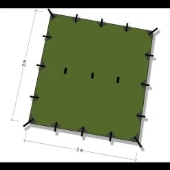 DD Hammocks 3 X 3 Tarp -Outdoor Products Sale dd 019det4 74434.1587403865