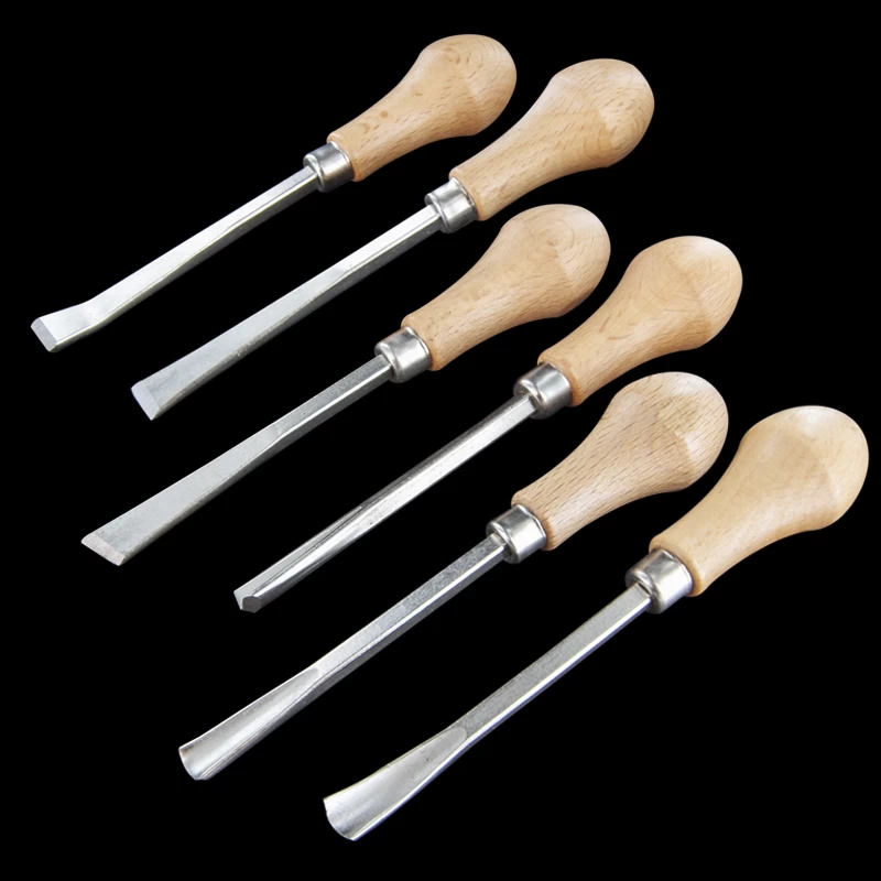 Excel Blades Deluxe 6-Piece Woodcarving Set 4 Excel Blades Deluxe 6-Piece Woodcarving Set - Image 2