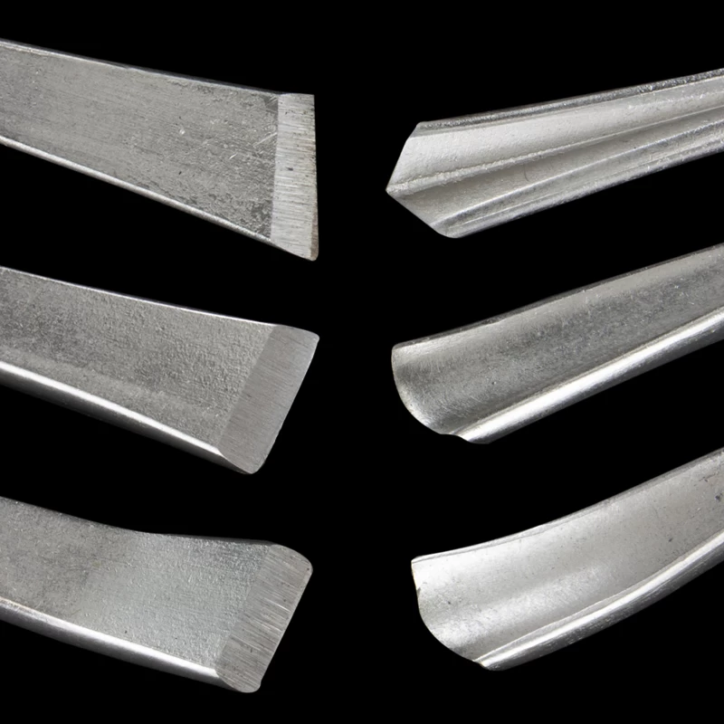 Excel Blades Deluxe 6-Piece Woodcarving Set 3 Excel Blades Deluxe 6-Piece Woodcarving Set