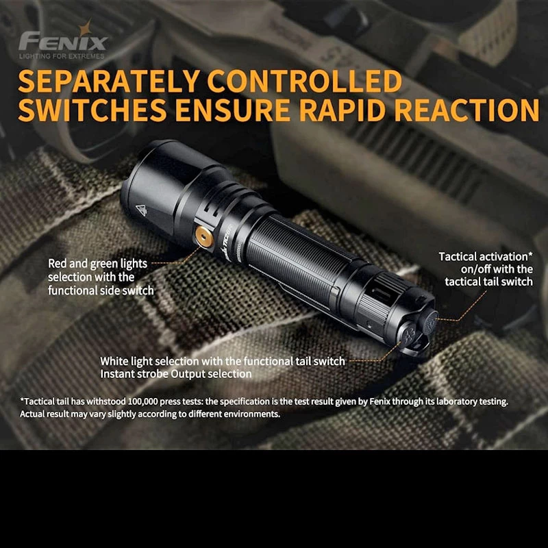 Fenix TK26R Red White Green 3 Fenix TK26R Red White Green