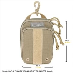 Maxpedition Ziphook Pocket Organiser Small -Outdoor Products Sale maxp 1535det4 52571.1609338302
