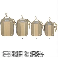 Maxpedition Ziphook Pocket Organiser Large -Outdoor Products Sale maxp 1537det13 04212.1587397738