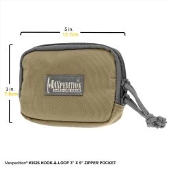 Maxpedition Hook-&-Loop 3 X 5in Zipper Pocket -Outdoor Products Sale maxp 3526 kfdet4 83740.1588600116