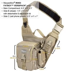 Maxpedition Fatboy Versipack -Outdoor Products Sale maxp 403det7 89647.1662452493