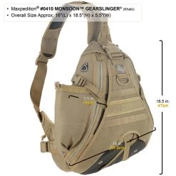 Maxpedition Monsoon Gearslinger -Outdoor Products Sale maxp 410det2 26594.1662130624