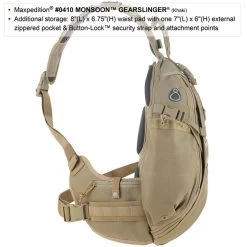 Maxpedition Monsoon Gearslinger -Outdoor Products Sale maxp 410det4 38963.1662130624