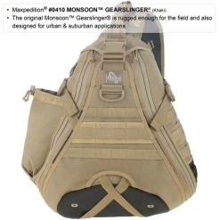 Maxpedition Monsoon Gearslinger -Outdoor Products Sale maxp 410det 51684.1662130625