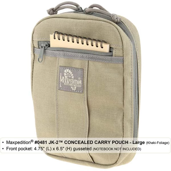 Maxpedition JK-2 Large Carry Pouch 9 Maxpedition JK-2 Large Carry Pouch - Image 7
