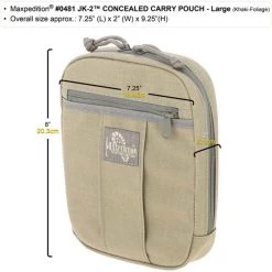 Maxpedition JK-2 Large Carry Pouch 12 Maxpedition JK-2 Large Carry Pouch -Outdoor Products Sale maxp 481det 33057.1677680683