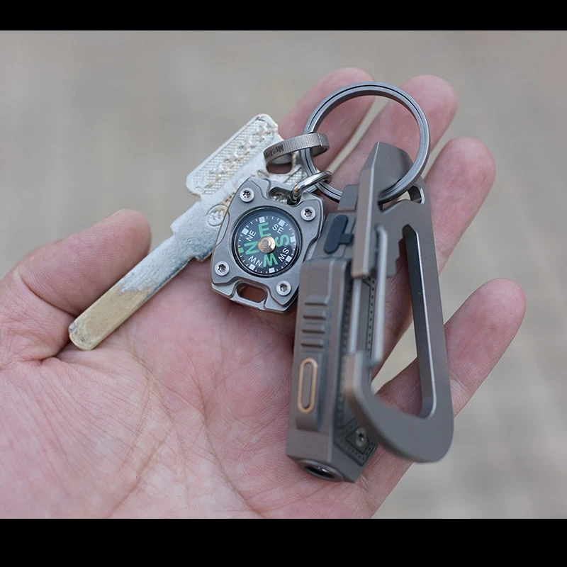 MecArmy CH1 EDC Titanium Keyring 5 MecArmy CH1 EDC Titanium Keyring - Image 3